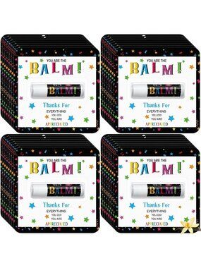 90 Pack Lip Balm Bulk - Perfect Back to School Teacher Gifts & Appreciation